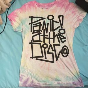 Panic At The Disco Tie-Dye T-shirt